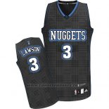 Maglia Ritmo Moda Denver Nuggets Ty Lawson #3 Nero