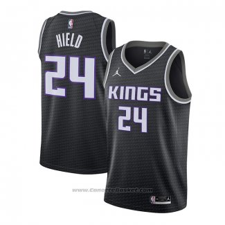 Maglia Sacramento Kings Buddy Hield #24 Statement 2020-21 Nero