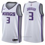 Maglia Sacramento Kings Joe Johnson #3 Association 2017-18 Bianco