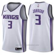 Maglia Sacramento Kings Joe Johnson #3 Association 2017-18 Bianco