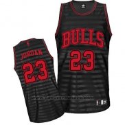 Maglia Scanalatura Moda Chicago Bulls Michael Jordan #23 Nero