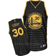 Maglia Scanalatura Moda Golden State Warriors Stephen Curry #30 Nero