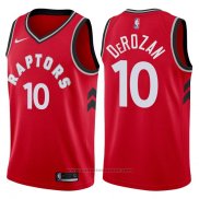 Maglia Toronto Raptors DeMar DeRozan #10 2017-18 Rosso