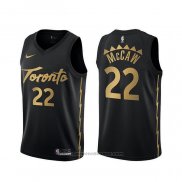 Maglia Toronto Raptors Patrick Mccaw #22 Citta 2019-20 Nero