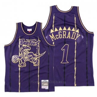 Maglia Toronto Raptors Tracy McGrady #1 2020 Chinese New Year Throwback Viola