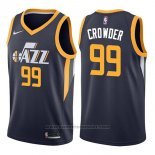 Maglia Utah Jazz Jae Crowder #99 Icon 2017-18 Blu