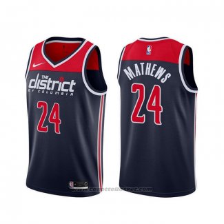 Maglia Washington Wizards Garrison Mathews #24 Statement 2019-20 Blu