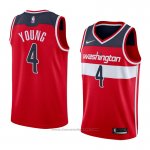 Maglia Washington Wizards Mike Young #4 Icon 2018 Rosso