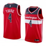Maglia Washington Wizards Mike Young #4 Icon 2018 Rosso