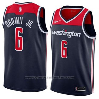 Maglia Washington Wizards Troy Brown Jr. #6 Statement 2018 Nero