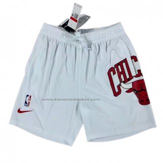 Pantaloncini Chicago Bulls Big Logo Just Don Bianco