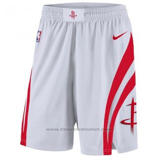 Pantaloncini Houston Rockets 2017-18 Bianco