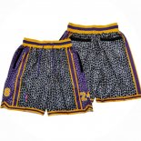 Pantaloncini Los Angeles Lakers Kobe Bryant Nero Viola