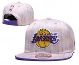 Cappellino Los Angeles Lakers Bianco Viola