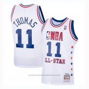 Maglia All Star 1985 Isiah Thomas #11 Bianco