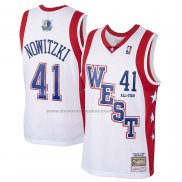 Maglia All Star 2004 Dirk Nowitzki NO 41 Bianco