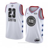 Maglia All Star 2019 Detroit Pistons Bianco Blake Griffin #23 Bianco