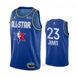 Maglia All Star 2020 Los Angeles Lakers LeBron James #23 Blu