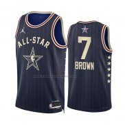 Maglia All Star 2024 Boston Celtics Jaylen Brown #7 Blu