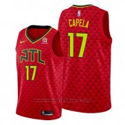 Maglia Atlanta Hawks Clint Capela #17 Statement 2019-20 Rosso