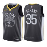 Maglia Bambino Golden State Warriors Kevin Durant #35 Statement 2017-18 Grigio