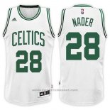 Maglia Boston Celtics Abdel Nader #28 Home 2017-18 Bianco
