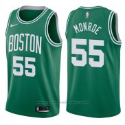 Maglia Boston Celtics Greg Monroe #55 Icon 2017-18 Verde