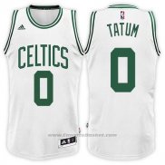 Maglia Boston Celtics Jayson Tatum #0 Bianco