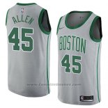 Maglia Boston Celtics Kadeem Allen #45 Citta 2018 Grigio