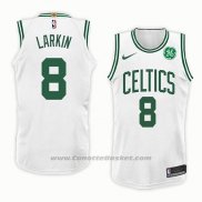 Maglia Boston Celtics Shane Larkin #8 Association 2018 Bianco