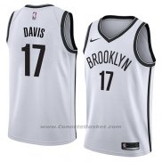 Maglia Brooklyn Nets Ed Davis #17 Association 2018 Bianco