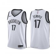 Maglia Brooklyn Nets Garrett Temple #17 Association Bianco