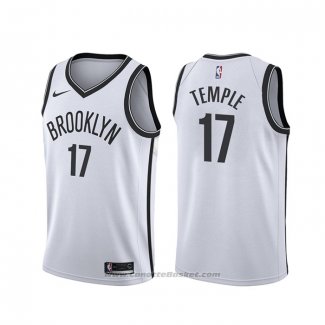 Maglia Brooklyn Nets Garrett Temple #17 Association Bianco