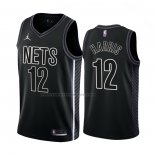 Maglia Brooklyn Nets Joe Harris #12 Statement 2022-23 Nero