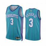 Maglia Charlotte Hornets Terry Rozier III #3 Classic 2023-24 Verde