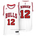 Maglia Chicago Bulls Kirk Hinrich #12 Bianco
