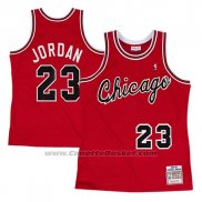 Maglia Chicago Bulls Michael Jordan #23 Retro Los Aficionados Edicion Rosso