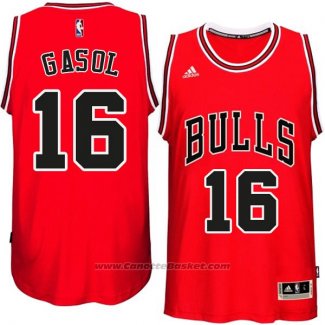Maglia Chicago Bulls Pau Gasol #16 Rosso