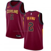 Maglia Cleveland Cavaliers Kyrie Irving NO 2 Icon 2018 Rosso