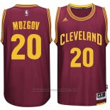 Maglia Cleveland Cavaliers Timofey Mozgov #20 2015 Rosso