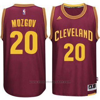 Maglia Cleveland Cavaliers Timofey Mozgov #20 2015 Rosso
