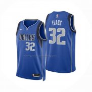 Maglia Dallas Mavericks Cooper Flagg No 32 Icon 2025-26 Blu
