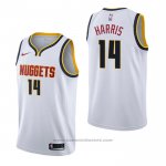 Maglia Denver Nuggets Gary Harris #14 Association Bianco