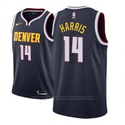 Maglia Denver Nuggets Gary Harris #14 Icon 2018-19 Blu