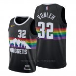 Maglia Denver Nuggets Noah Vonleh #32 Citta 2019-20 Nero