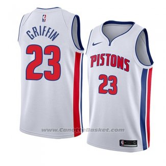 Maglia Detroit Pistons Blake Griffin #23 Association 2018 Bianco