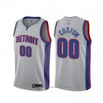 Maglia Detroit Pistons Personalizzate Statement Grigio