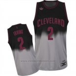 Maglia Fadeaway Moda Kyrie Irving #2 Grigio