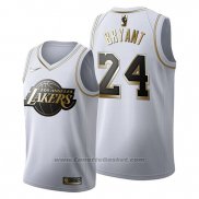 Maglia Golden Edition Los Angeles Lakers Kobe Bryant #24 2019-20 Bianco