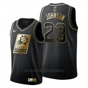 Maglia Golden Edition Phoenix Suns Cameron Johnson #23 Nero